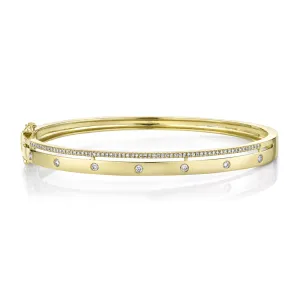 0.34CT DIAMOND BANGLE