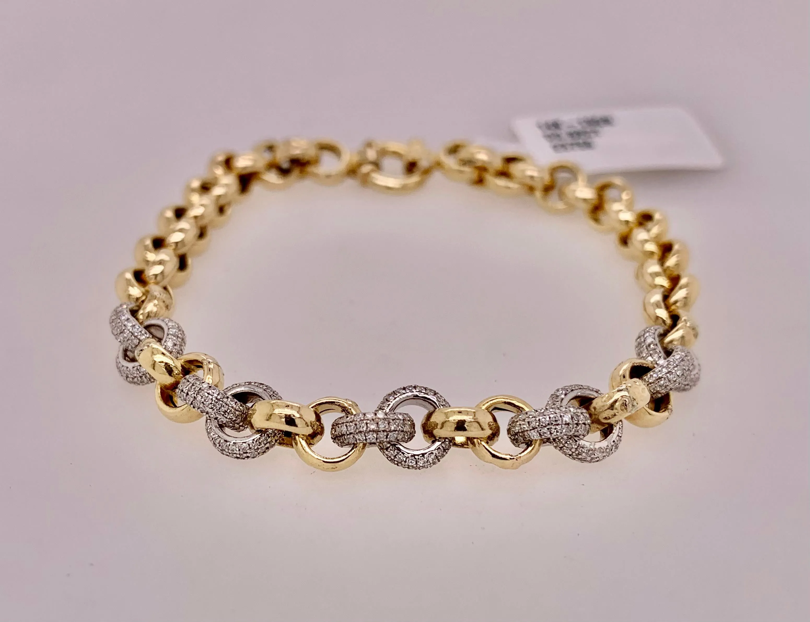 14K Diamond Bracelet