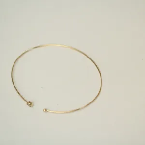 14K Real Gold Simple Bracelet Fine Bracelet Female Jewelry