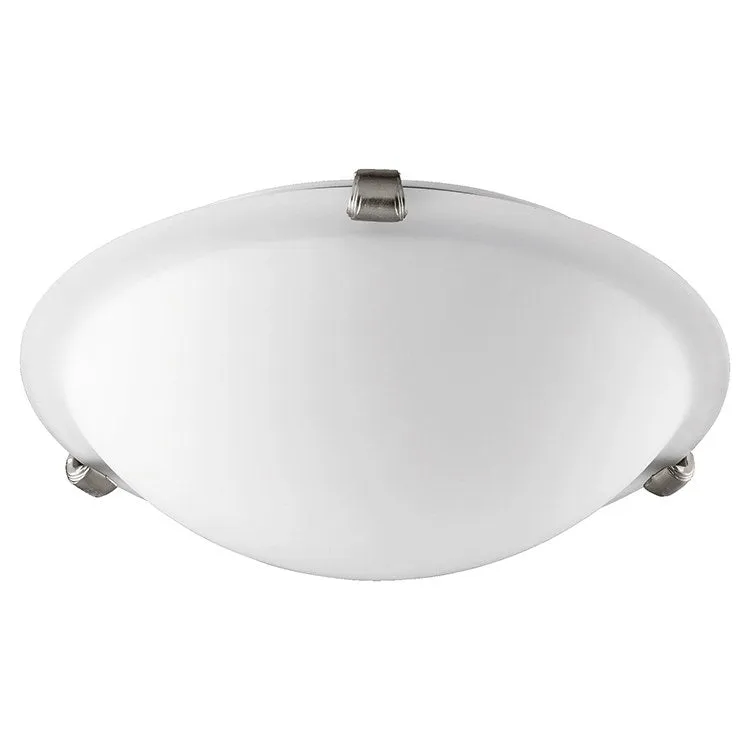 3000 Series Two-Light 12" Flush Mount Ceiling Fixture