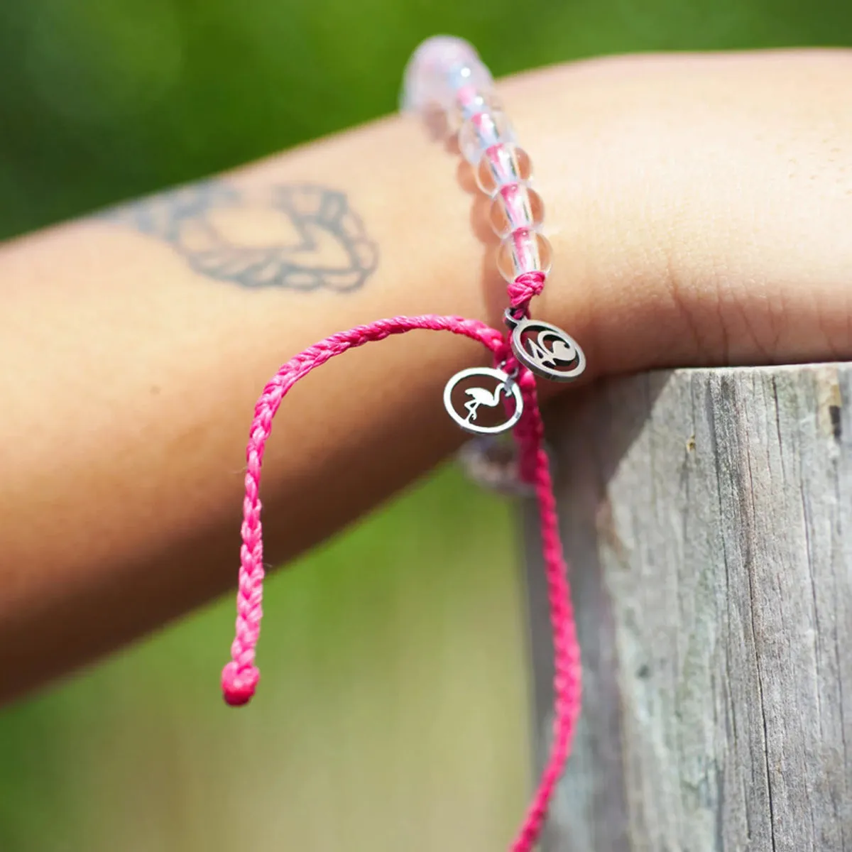 4Ocean Flamingo Beaded Bracelet