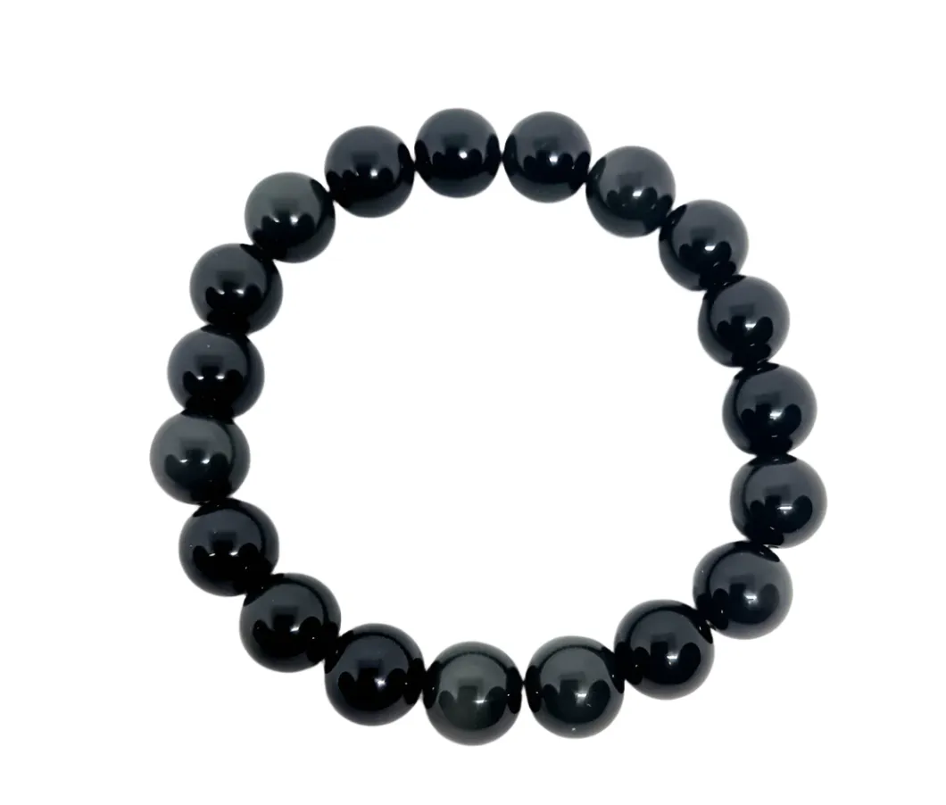 8MM Rainbow Obsidian Crystal Bracelet