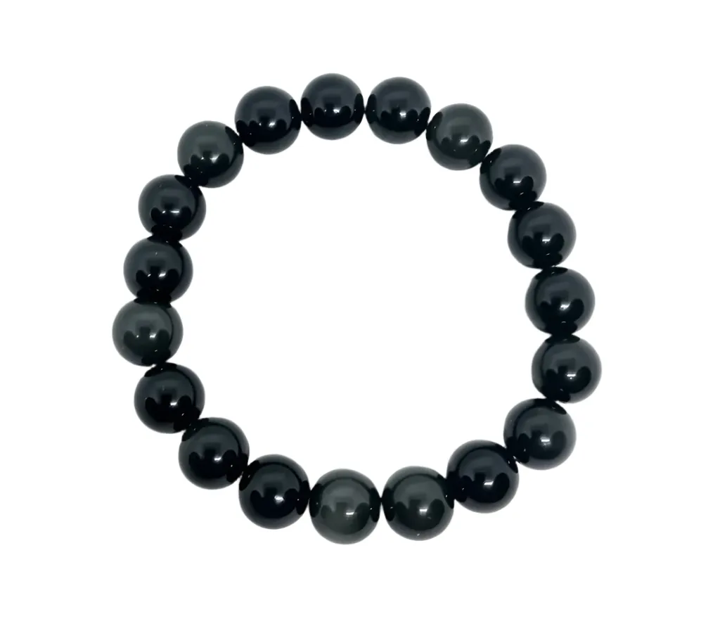 8MM Rainbow Obsidian Crystal Bracelet