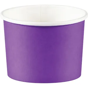 Amethyst 8 oz Paper Treat Cups (8/Pkg)