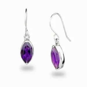 Amethyst Drop Earrings