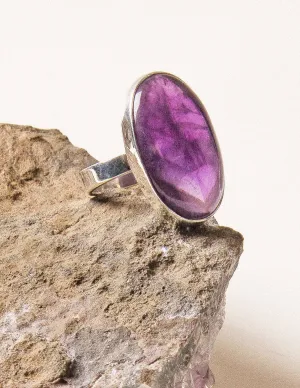 Amethyst Gemstone Ring