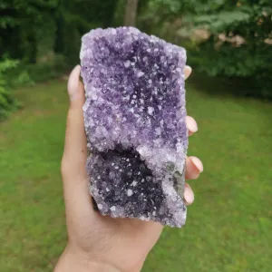 Amethyst Geode Free Form, Cut Base (#31)