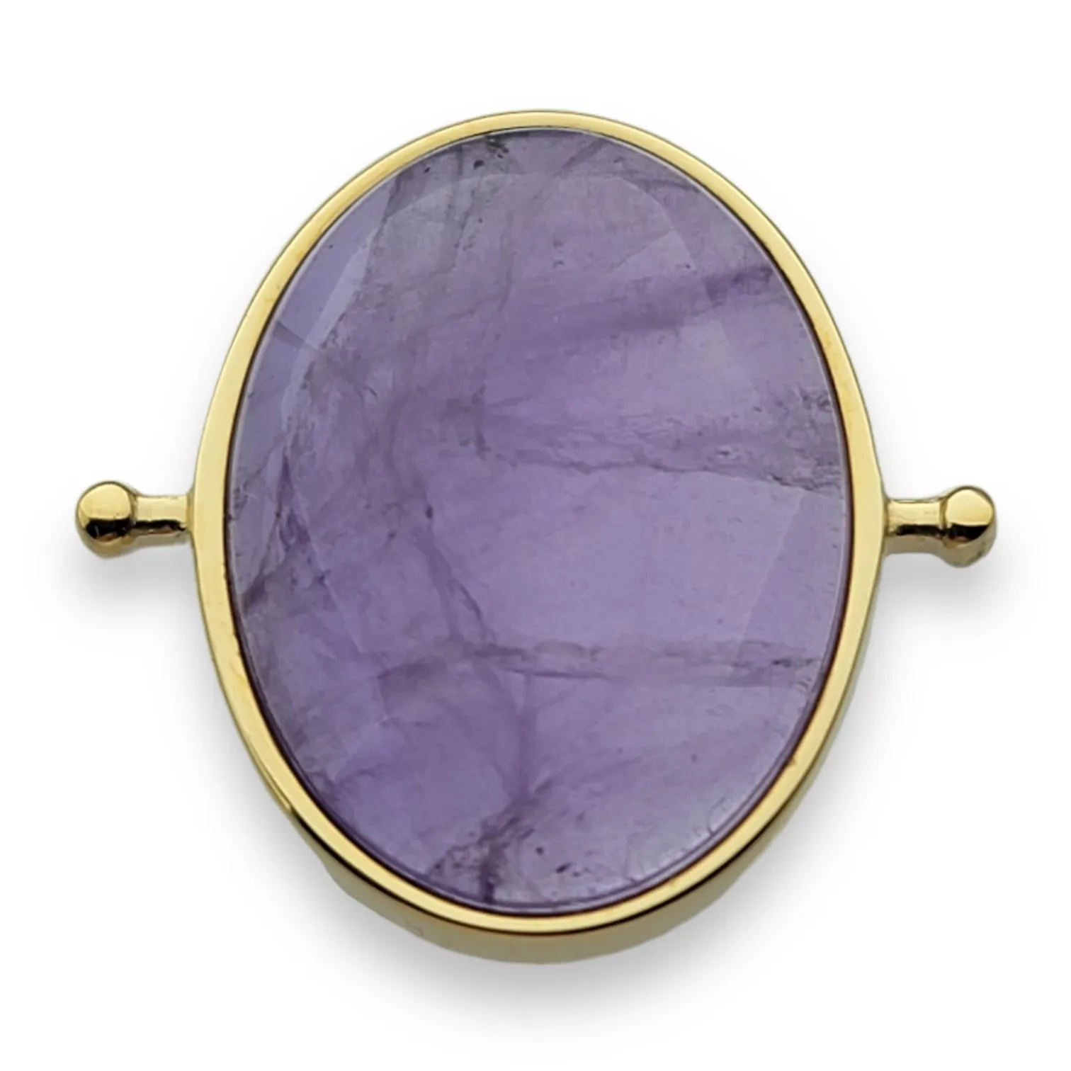 Amethyst Oval Crystal Element