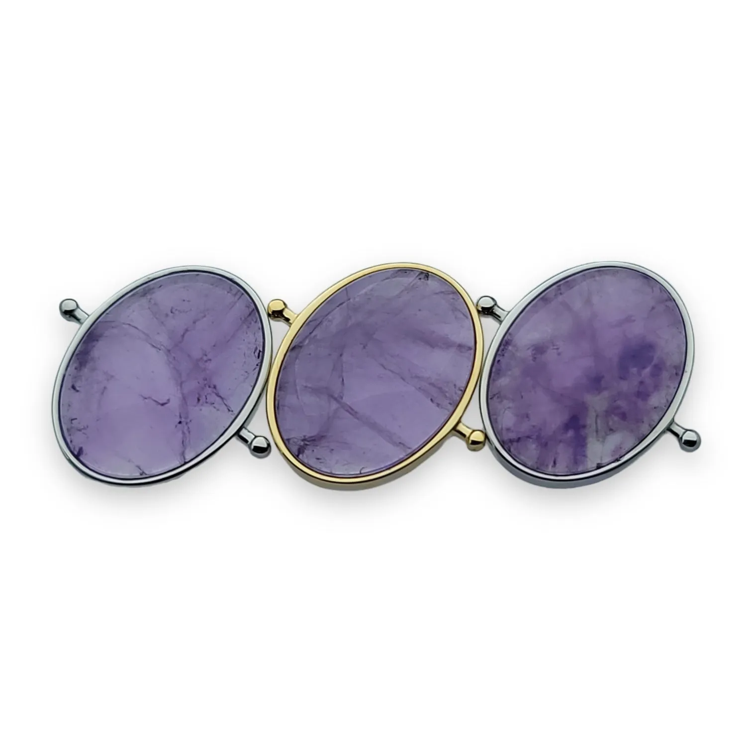 Amethyst Oval Crystal Element