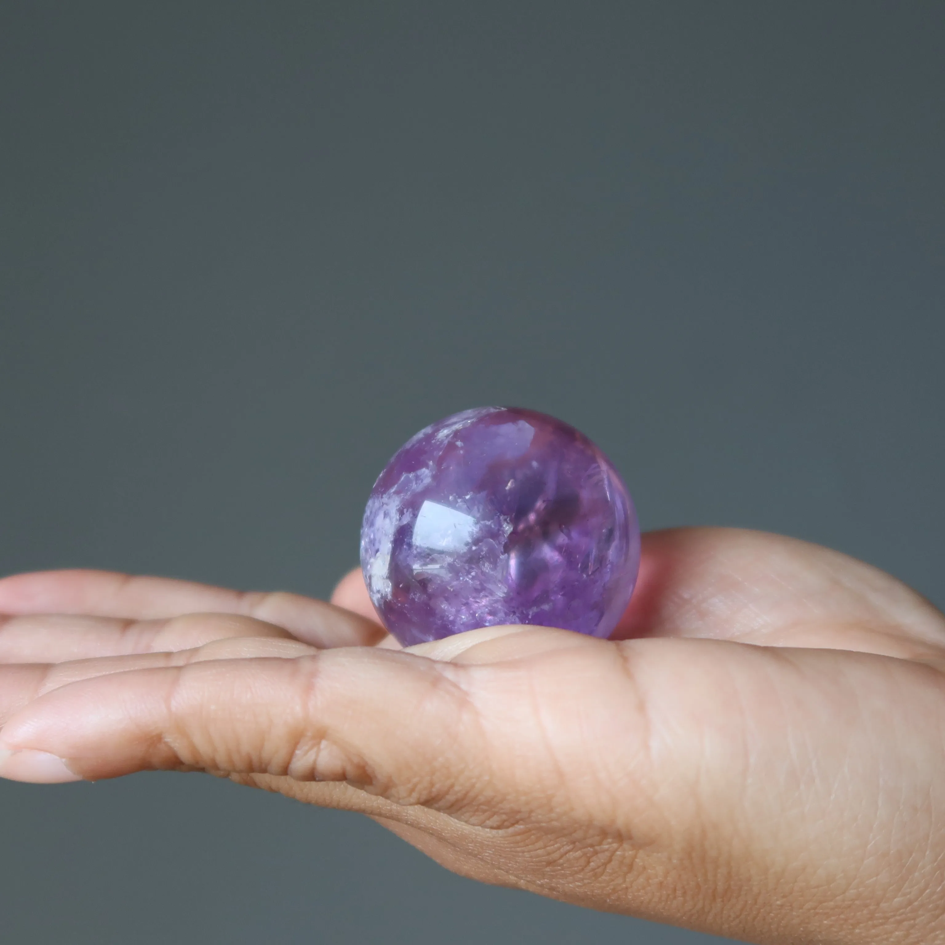 Amethyst Sphere Enlightened Rainbow Crystal Ball