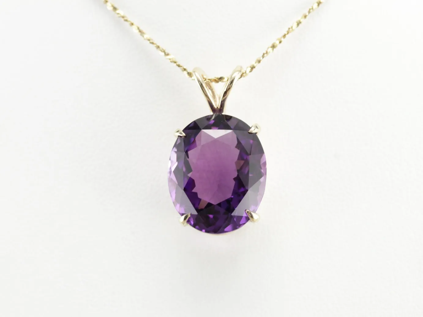 Amethyst Statement Pendant