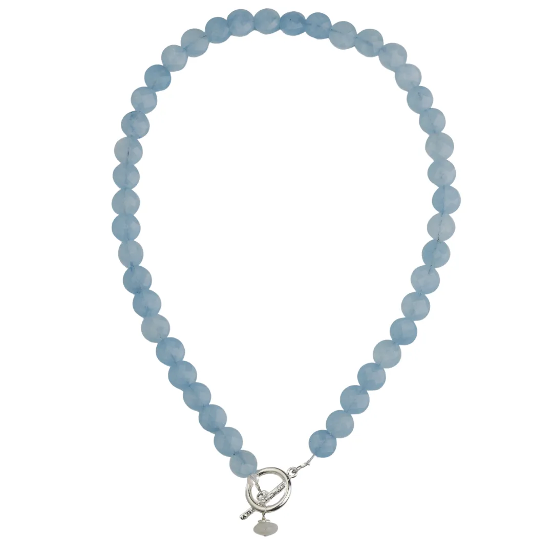 Aquamarine Necklace and Bracelet