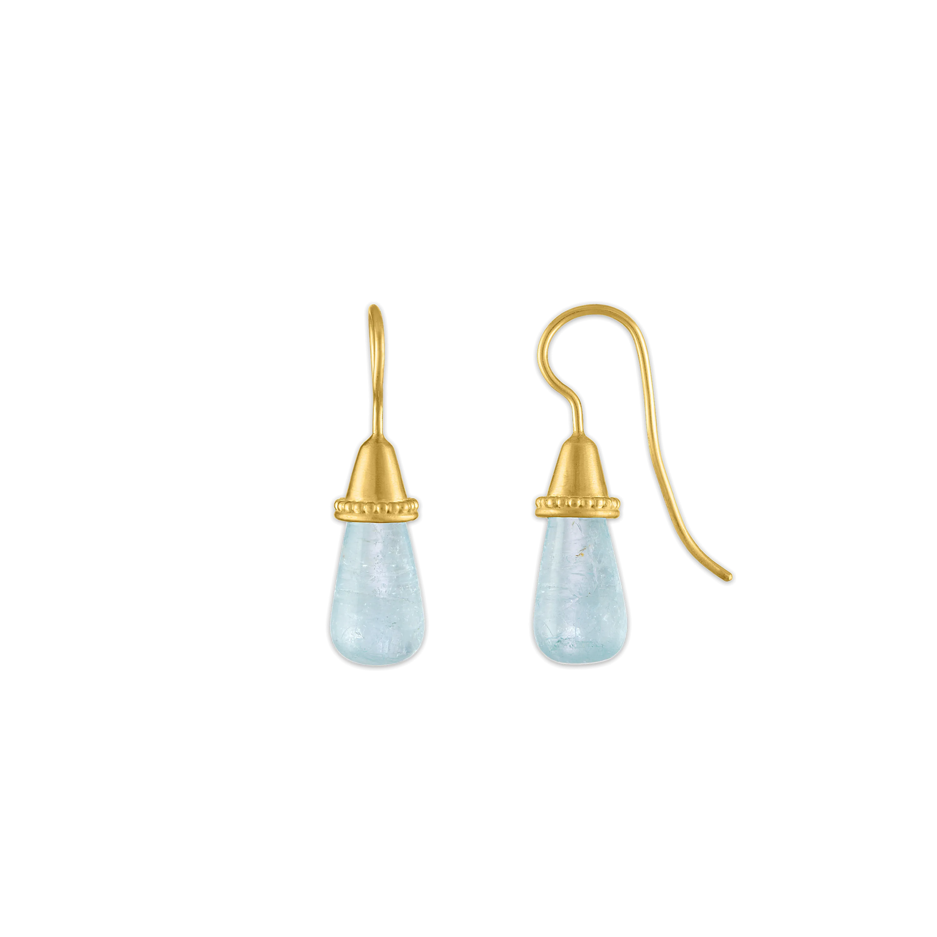 Aquamarine Pileus Earrings