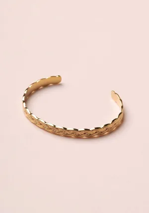 Bangle 23acbr15 Garlle Jonc Gold