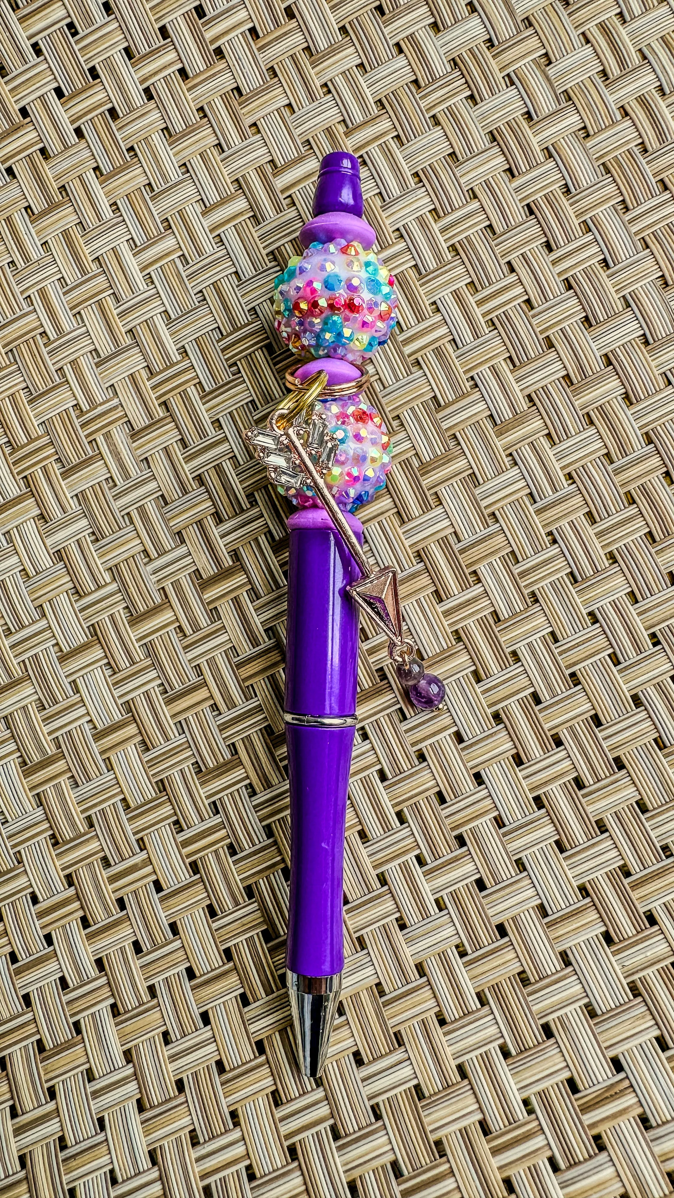 Beaded Ballpoint Pen - Arrow