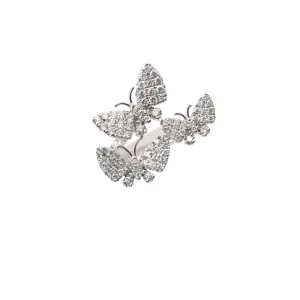 BLOSSOM BUTTERFLY DIAMOND RING