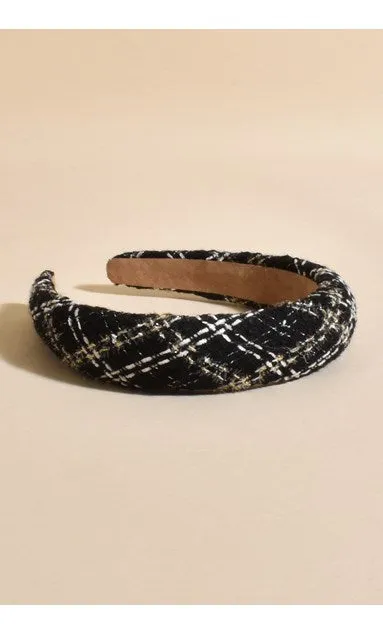 Boucle Babe Event Headband in Black or White