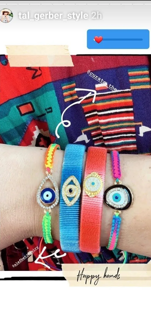 Bracelet With Evil Eye Charm