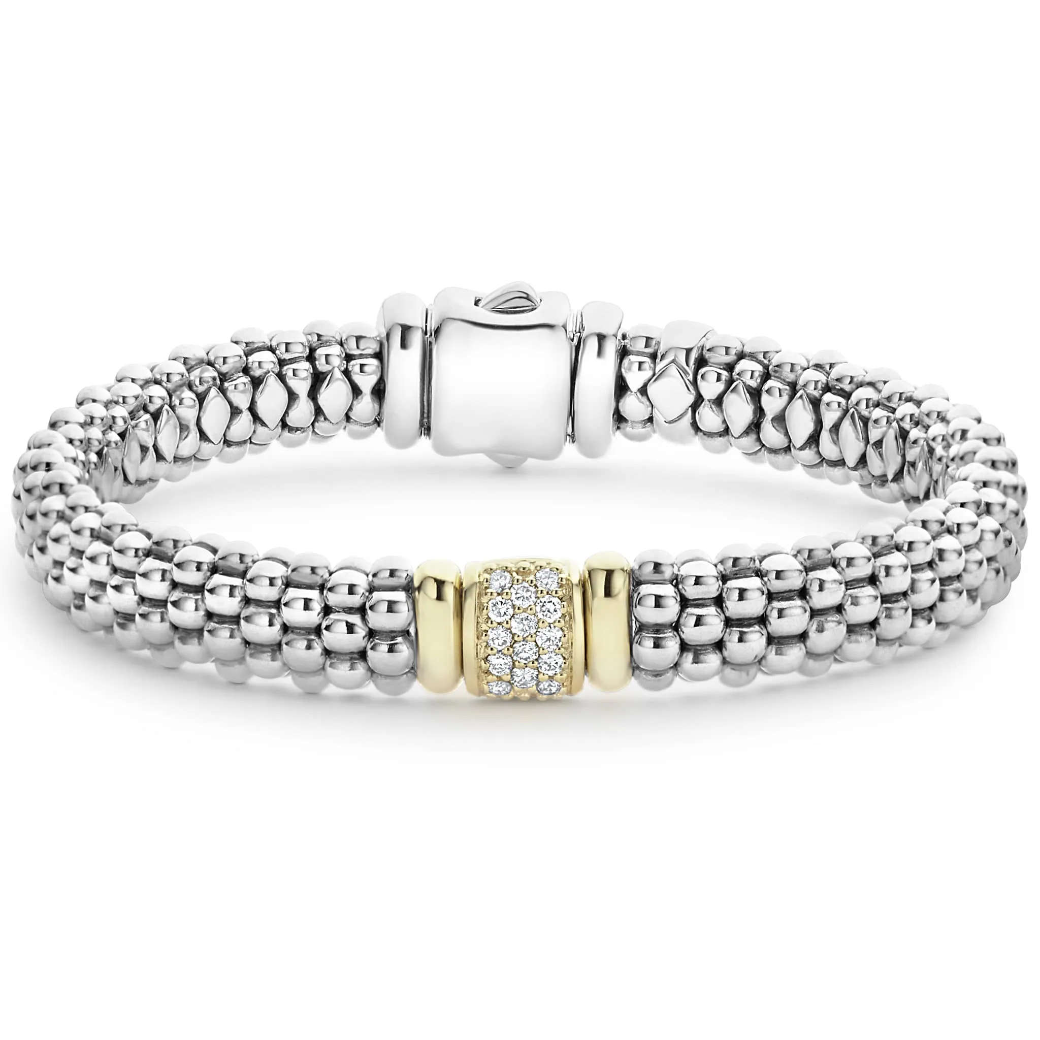 Caviar Lux Diamond Caviar Bracelet | 9mm