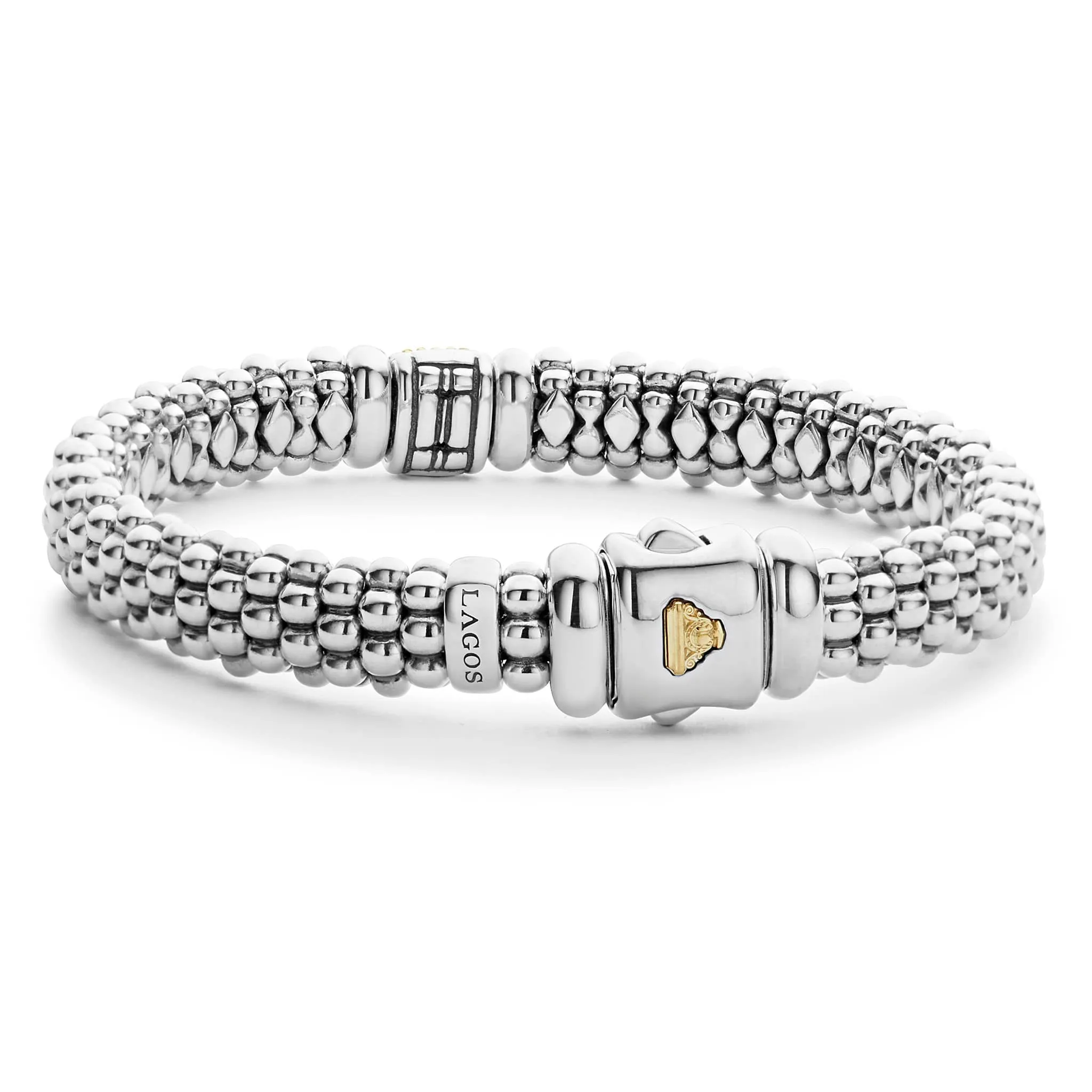 Caviar Lux Diamond Caviar Bracelet | 9mm