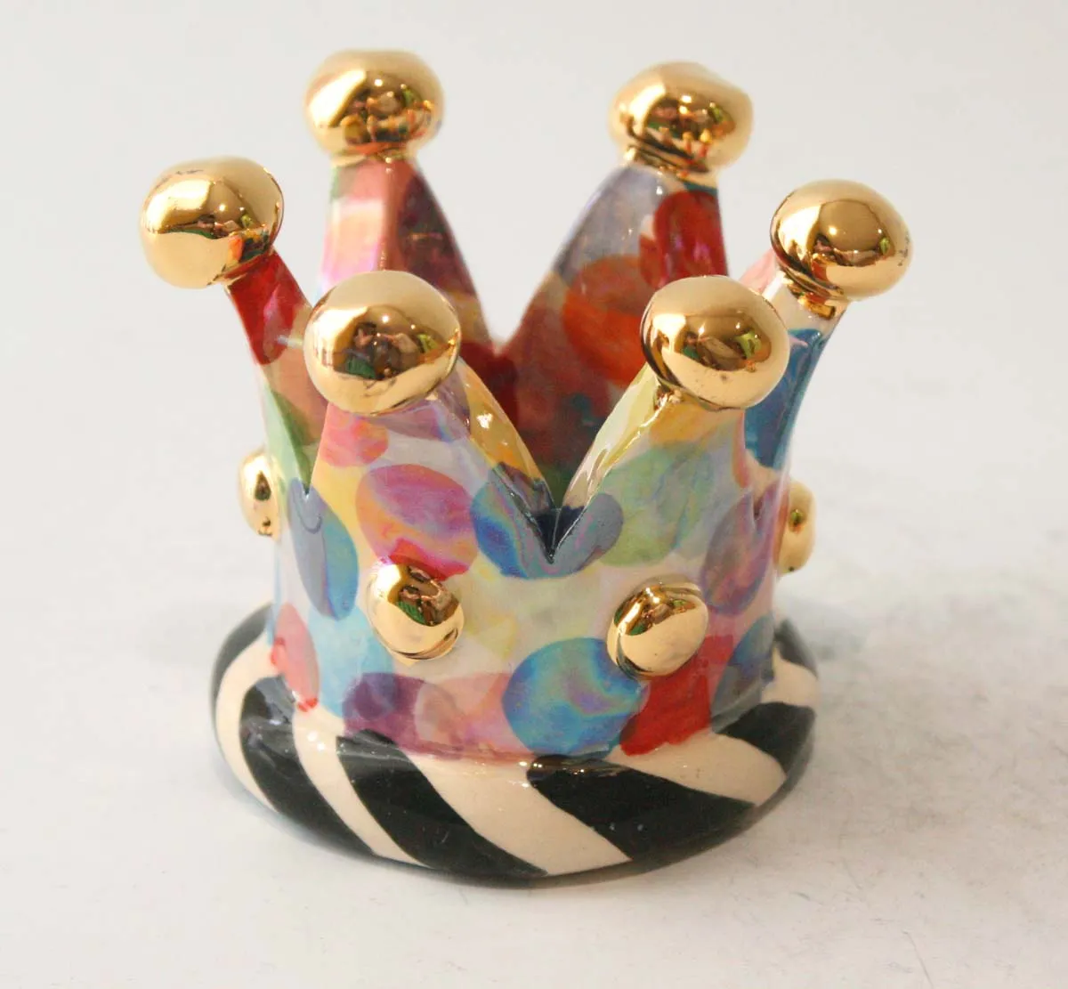 Crown Candleholder in Buble