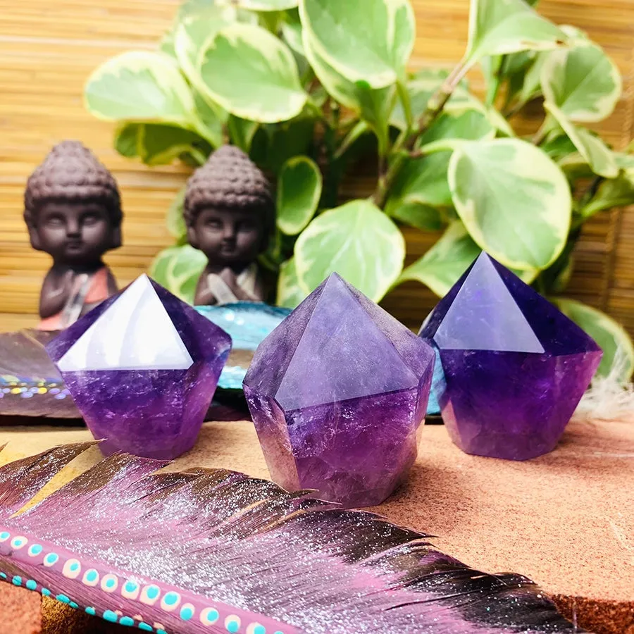 Crystal Mood Light (Amethyst Freeform Point)