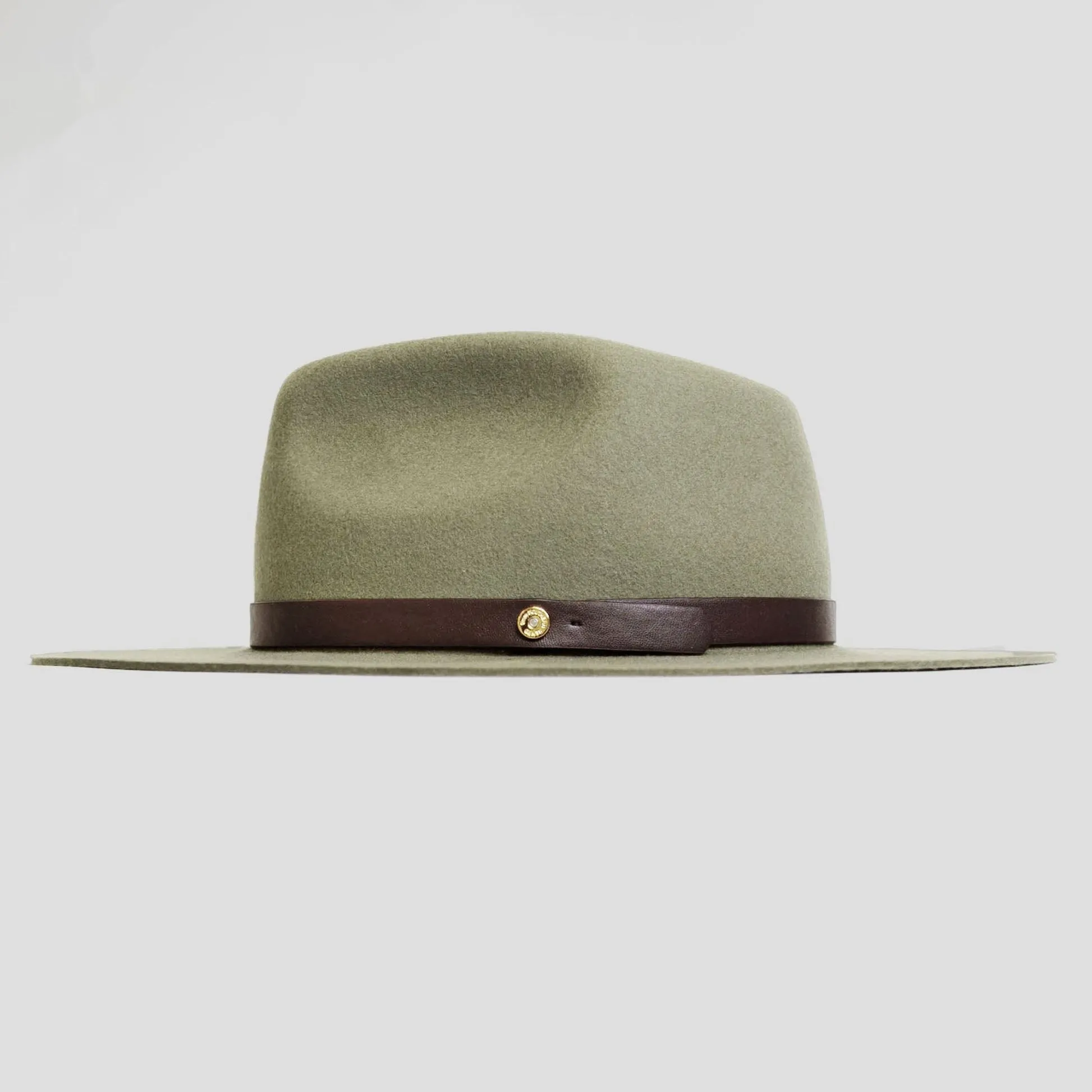 Dapper Men's Felt Fedora Hat–Dark Grey