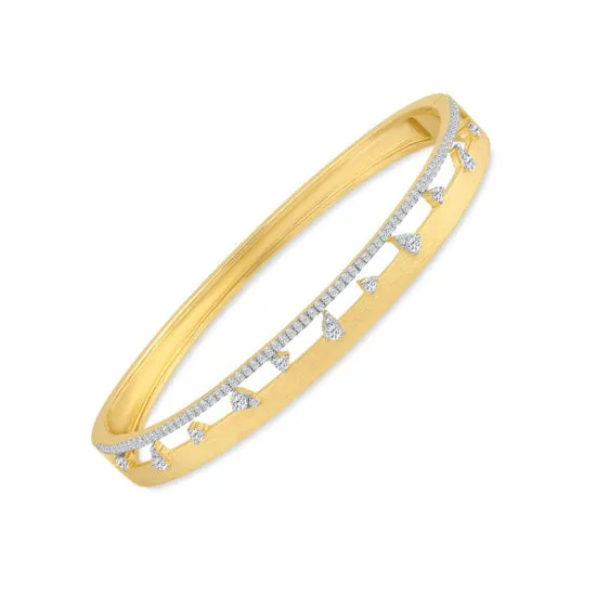 Diamond Bangle, 14Kt