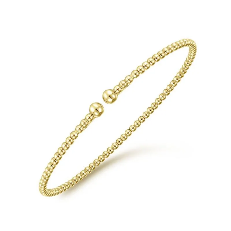 Gabriel & Co. 14k Yellow Gold Bujukan Bangle Bracelet