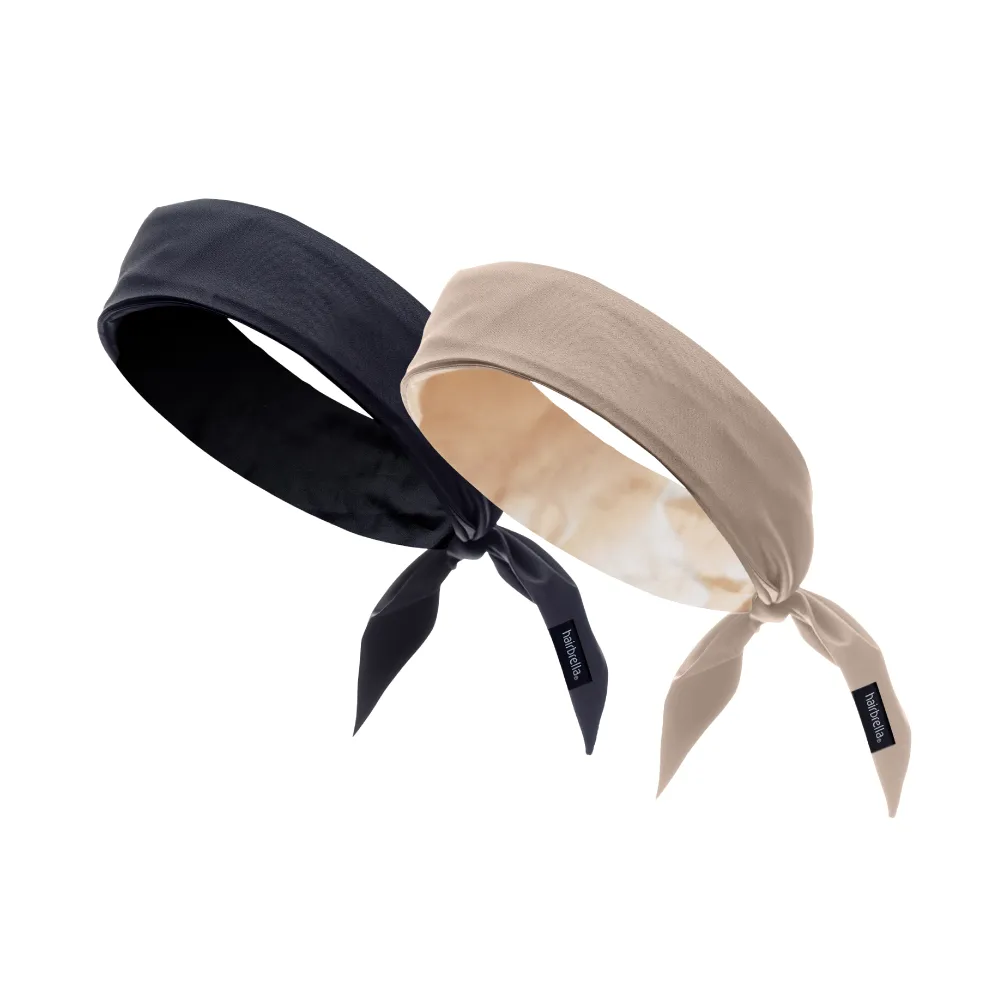 Hairbrella Adjustable Satin-Lined Headband, Bundle (2)