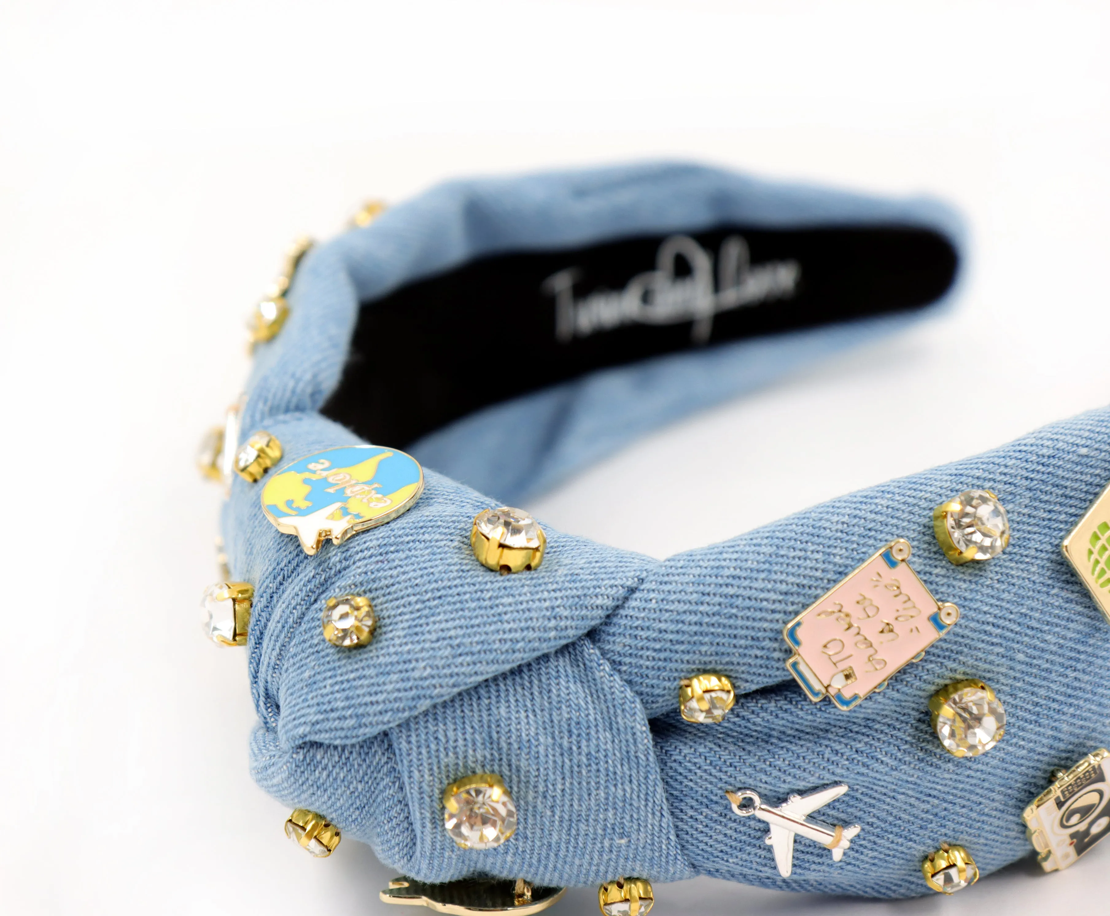 Hand Sewn Voyager Jeweled Knot Headband