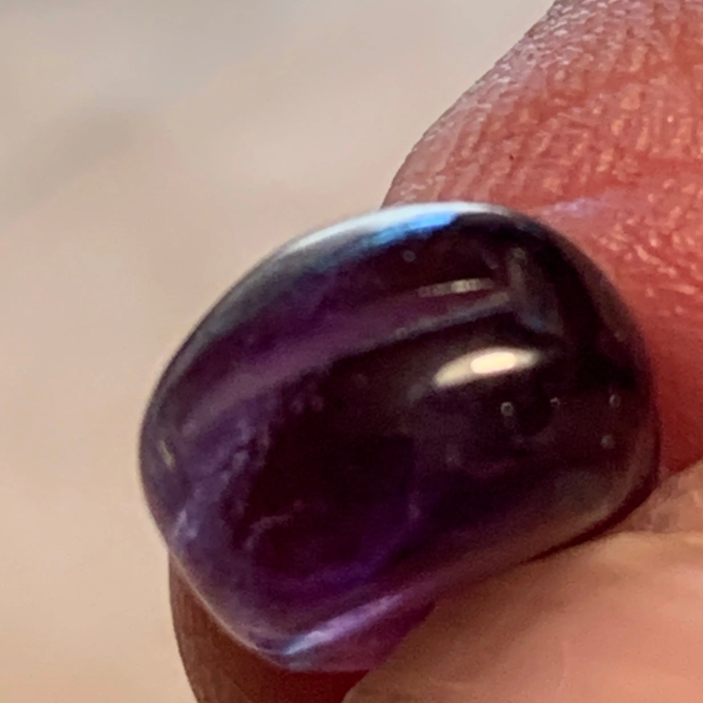 Handcarved Amethyst Amulet