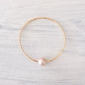 Hinuhinu Edison Pearl Bangle