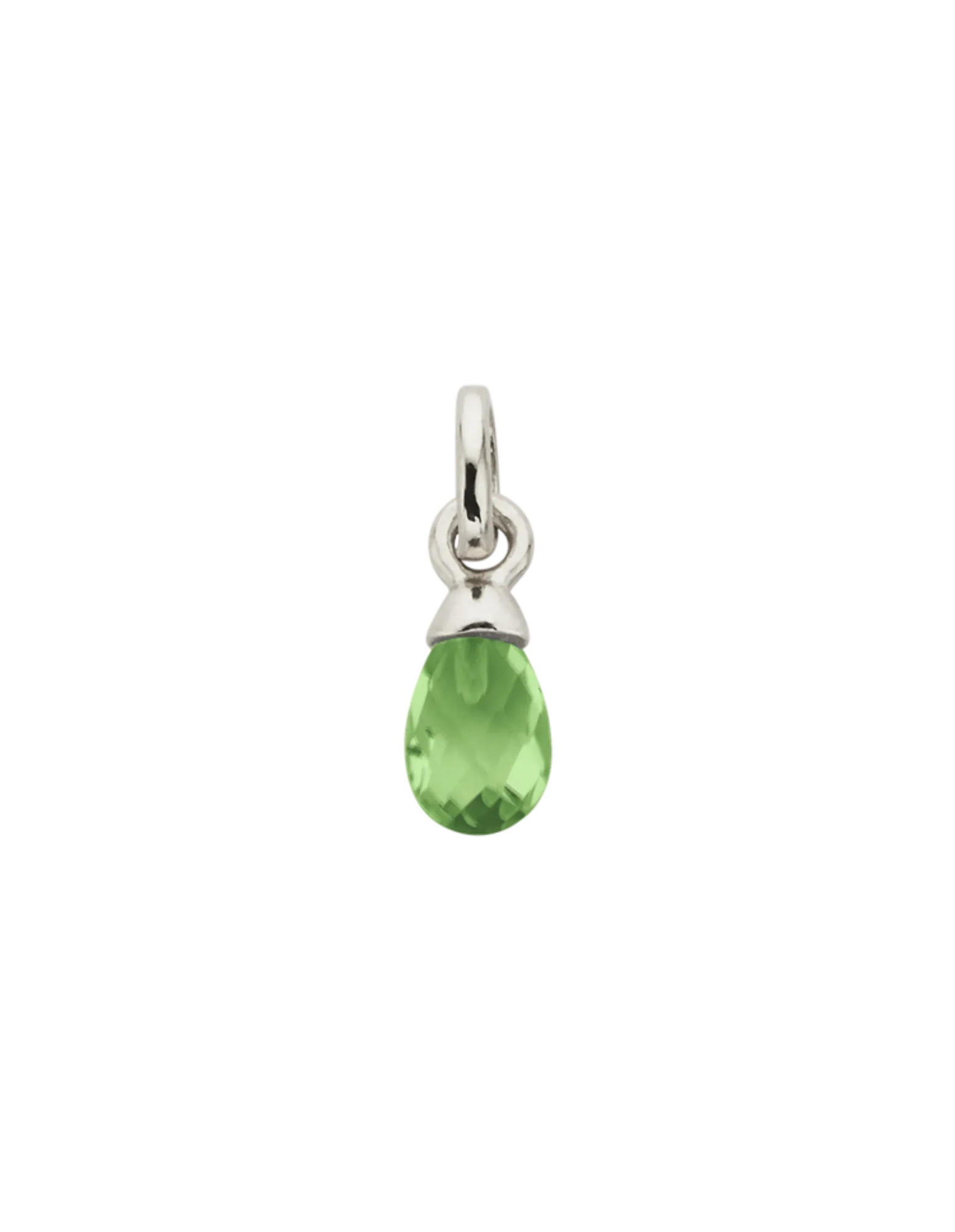 Kirstin Ash Peridot Gemstone Charm w/ Sterling Silver