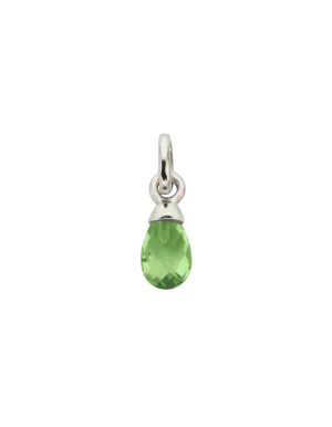 Kirstin Ash Peridot Gemstone Charm w/ Sterling Silver