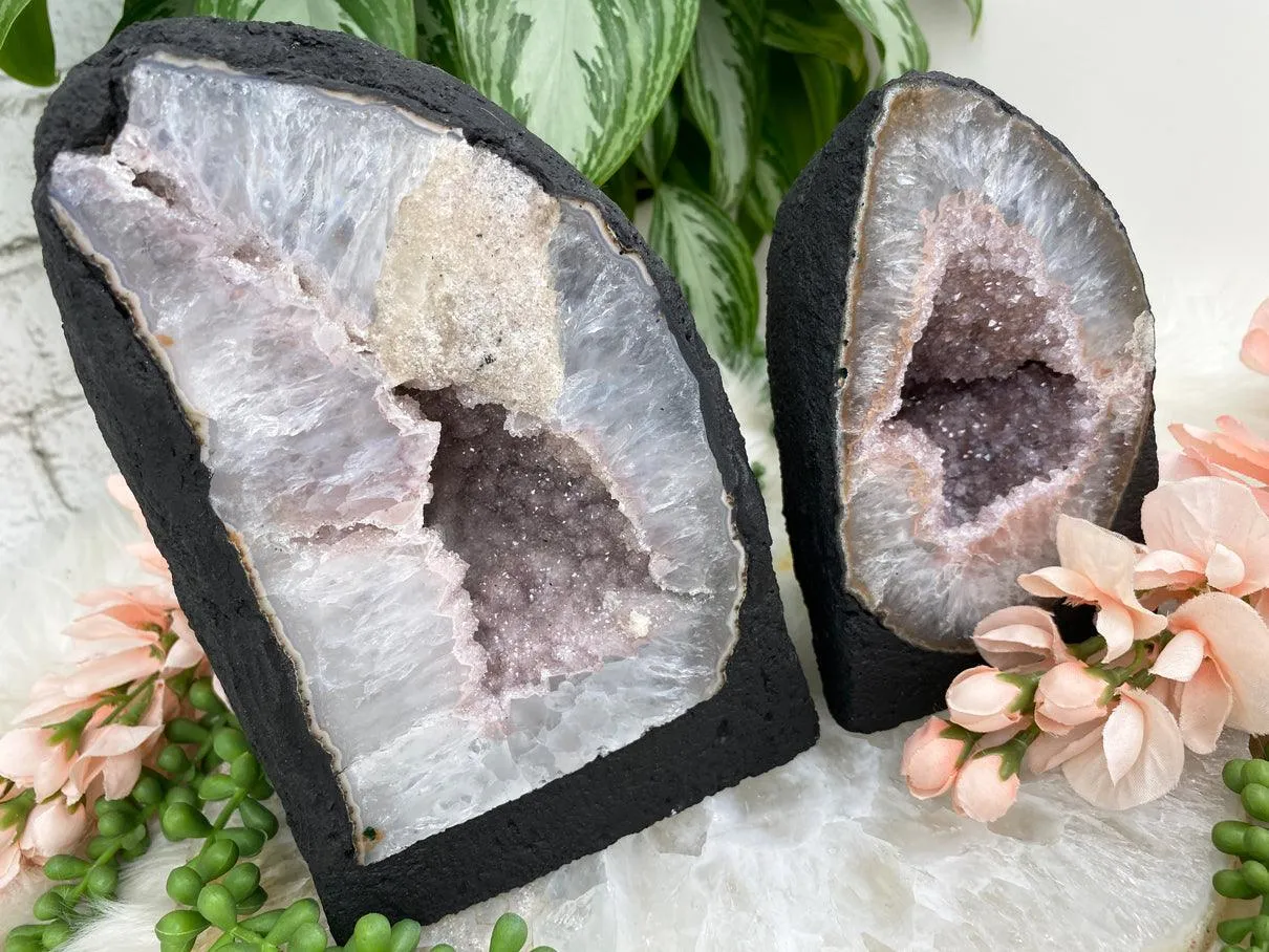 Light Amethyst Geodes