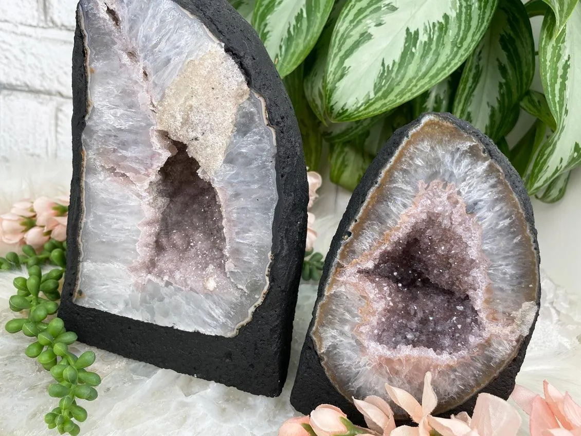 Light Amethyst Geodes