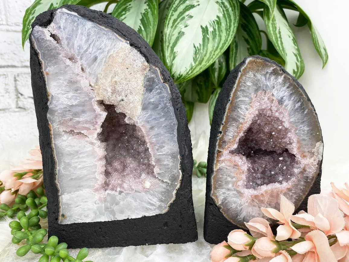 Light Amethyst Geodes