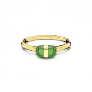 Lucent Green Gold-Tone Plated Bangle 5633624