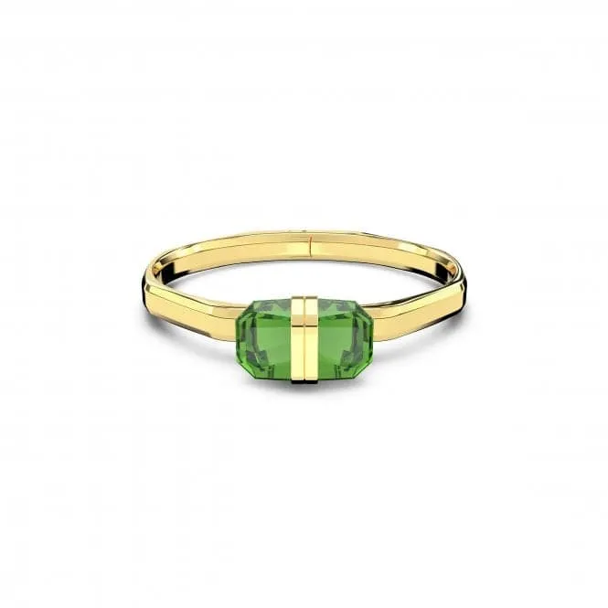 Lucent Green Gold-Tone Plated Bangle 5633624