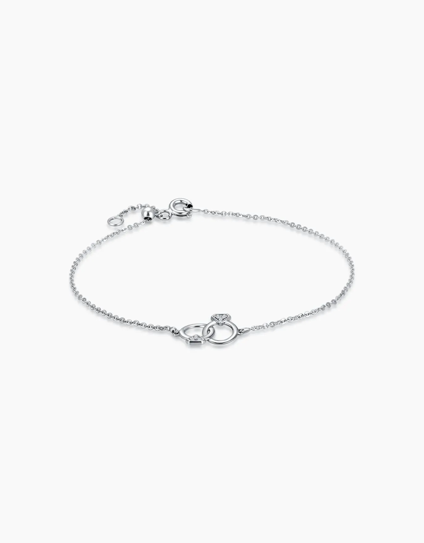 LVC Charmes Mini Ring Diamond Bracelet