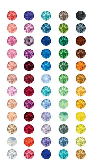 MAXIMA Crystals by Preciosa Flatback Rhinestones Colors 20SS