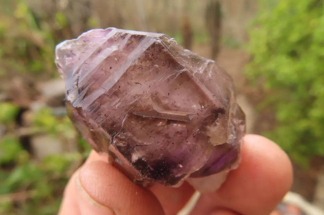 Natural Amethyst Crystal Specimens x 20 From Chiredzi, Zimbabwe