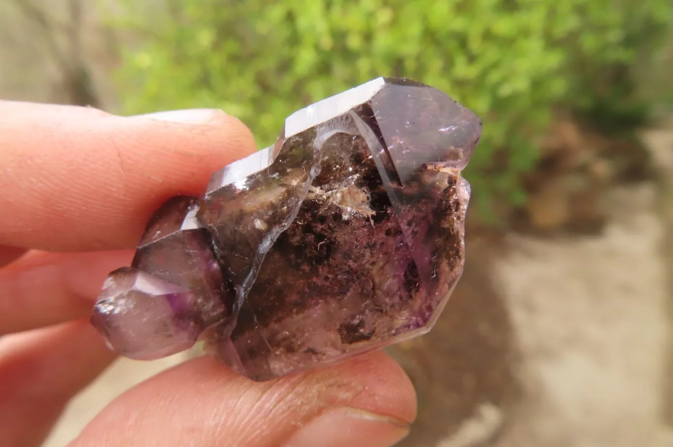 Natural Amethyst Crystal Specimens x 20 From Chiredzi, Zimbabwe