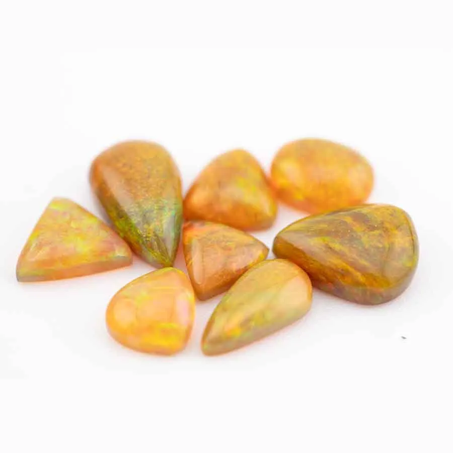 Natural Drop Shape African Opal Ethiopian Opal