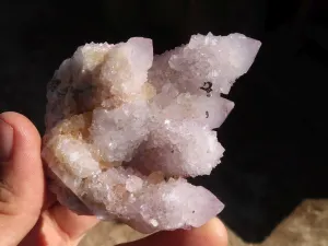 Natural Mixed Spirit Ametrine / Amethyst Quartz Clusters x 6 From Boekenhouthoek, South Africa