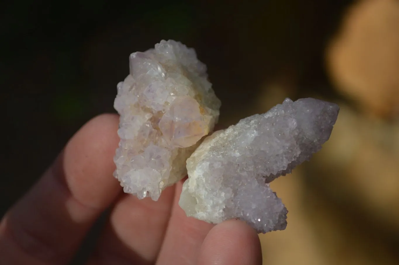 Natural Small Spirit Amethyst Quartz Crystals x 70 From Boekenhouthoek, South Africa