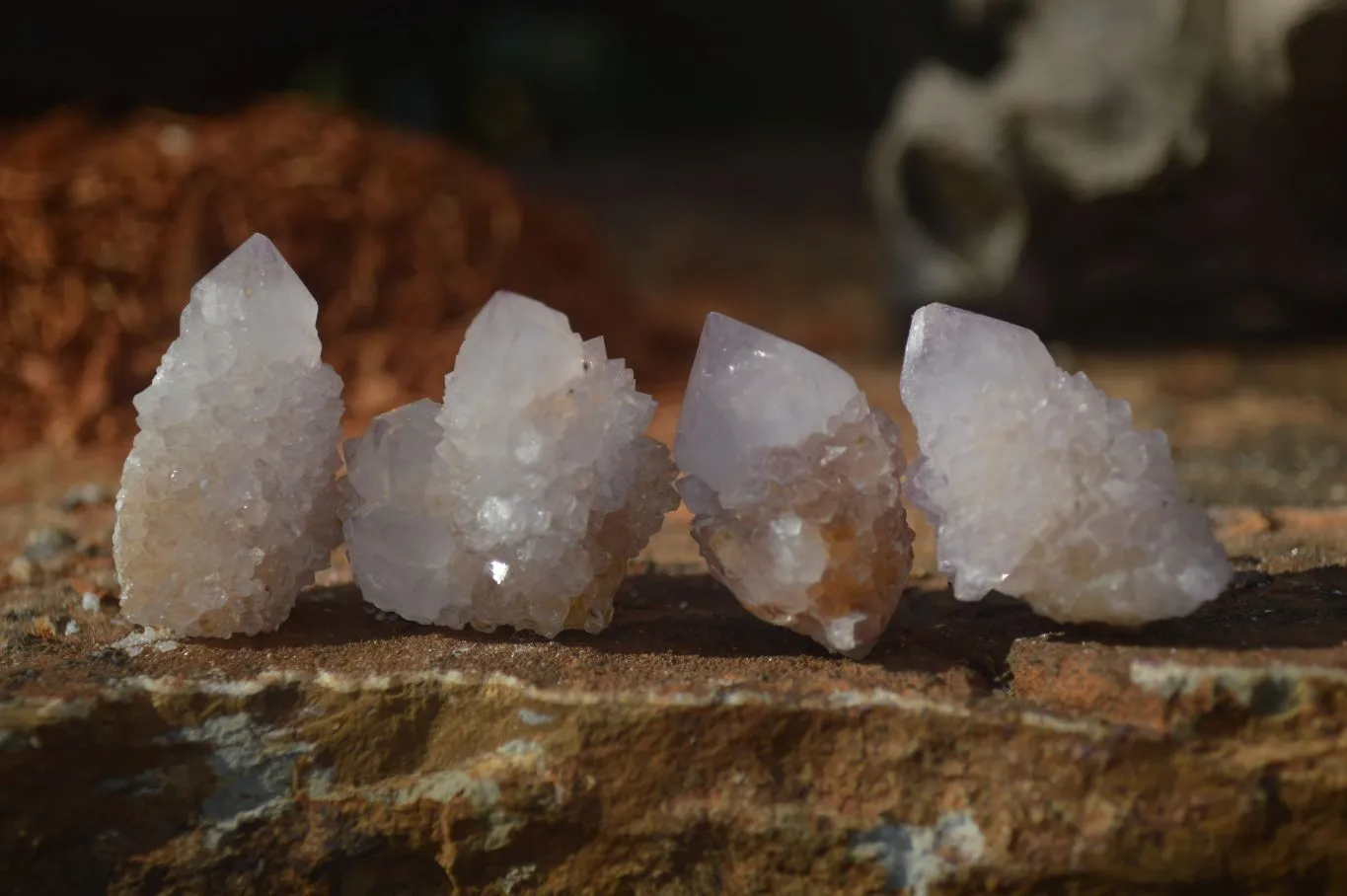 Natural Small Spirit Amethyst Quartz Crystals x 70 From Boekenhouthoek, South Africa