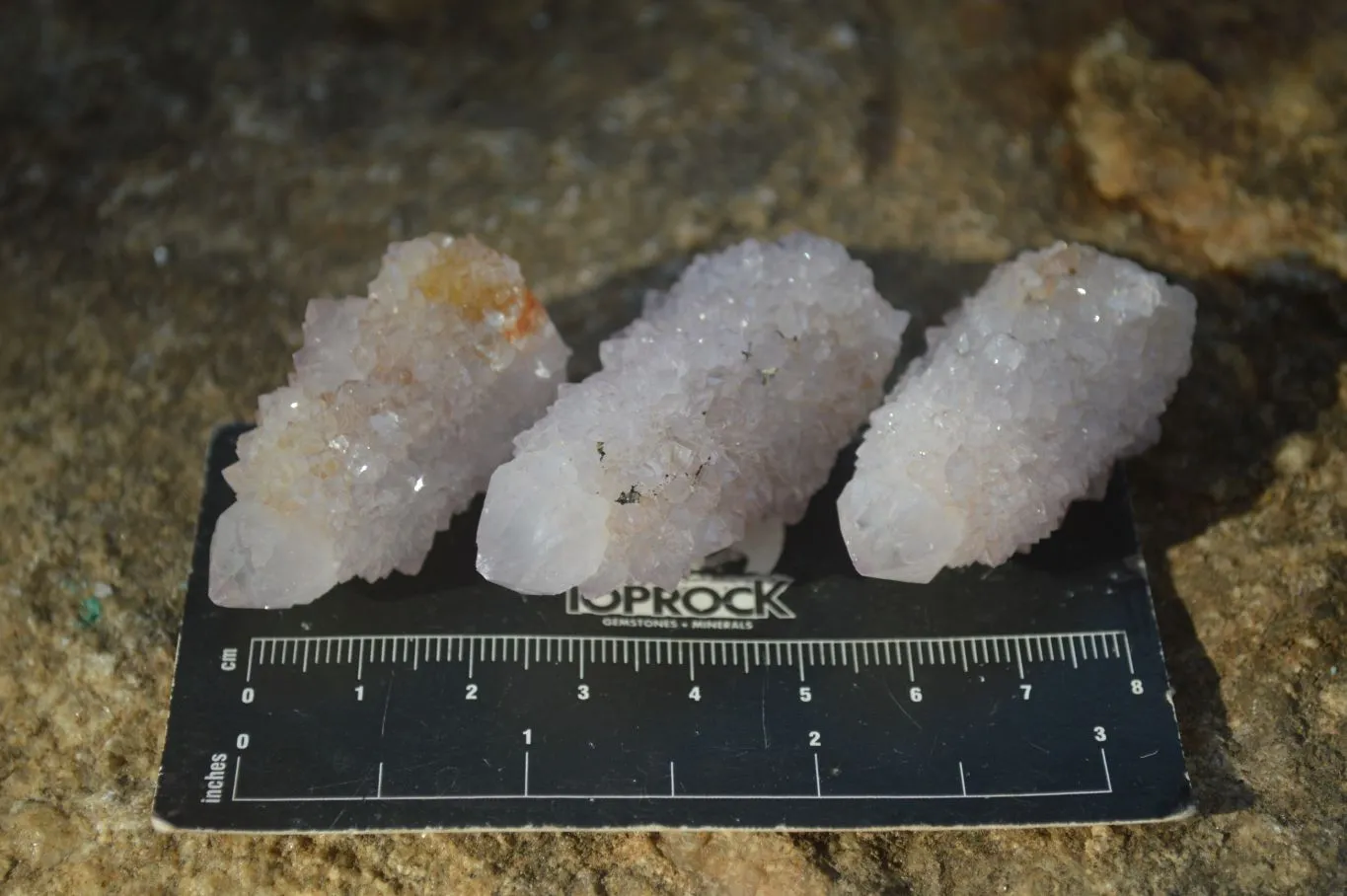 Natural Small Spirit Amethyst Quartz Crystals x 70 From Boekenhouthoek, South Africa