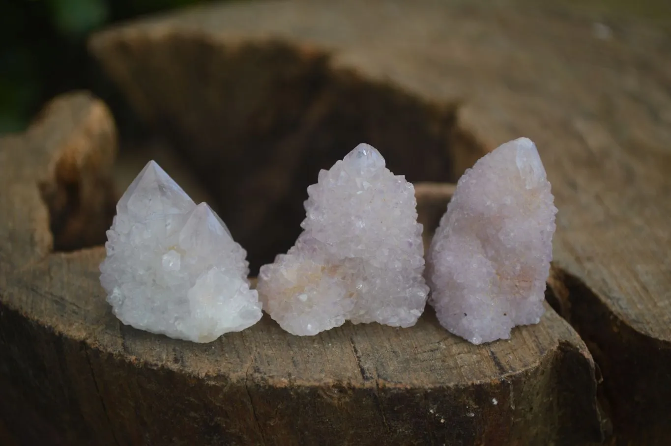 Natural Small Spirit Amethyst Quartz Crystals x 70 From Boekenhouthoek, South Africa